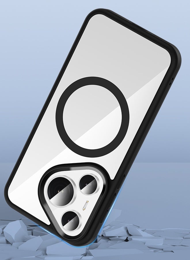 إيباكي جراب متوافق مع هاتف هواوي Pura70 Pro، جراب مغناطيسي [متوافق مع Magsafe] مصنوع من مادة مركبة، جراب نحيف مقاوم للصدمات والسقوط - Image 3